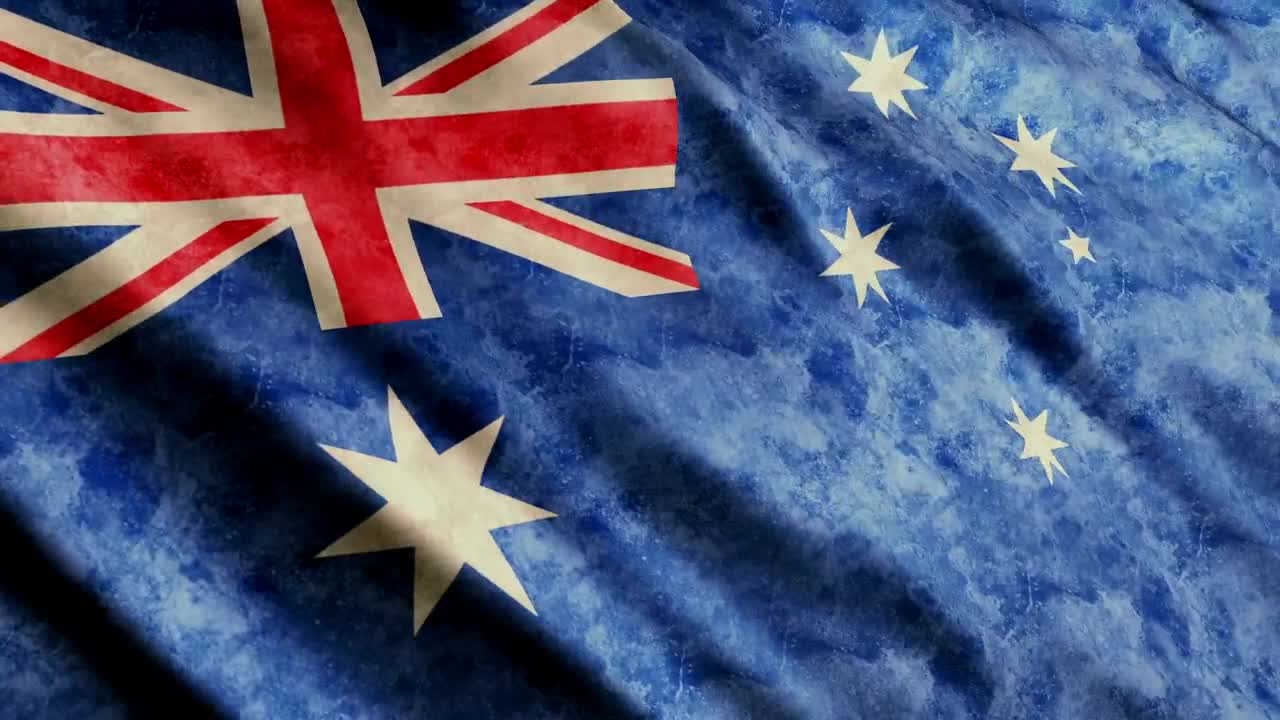 Download   Stock Footage Waving Australia Flag Live Wallpaper