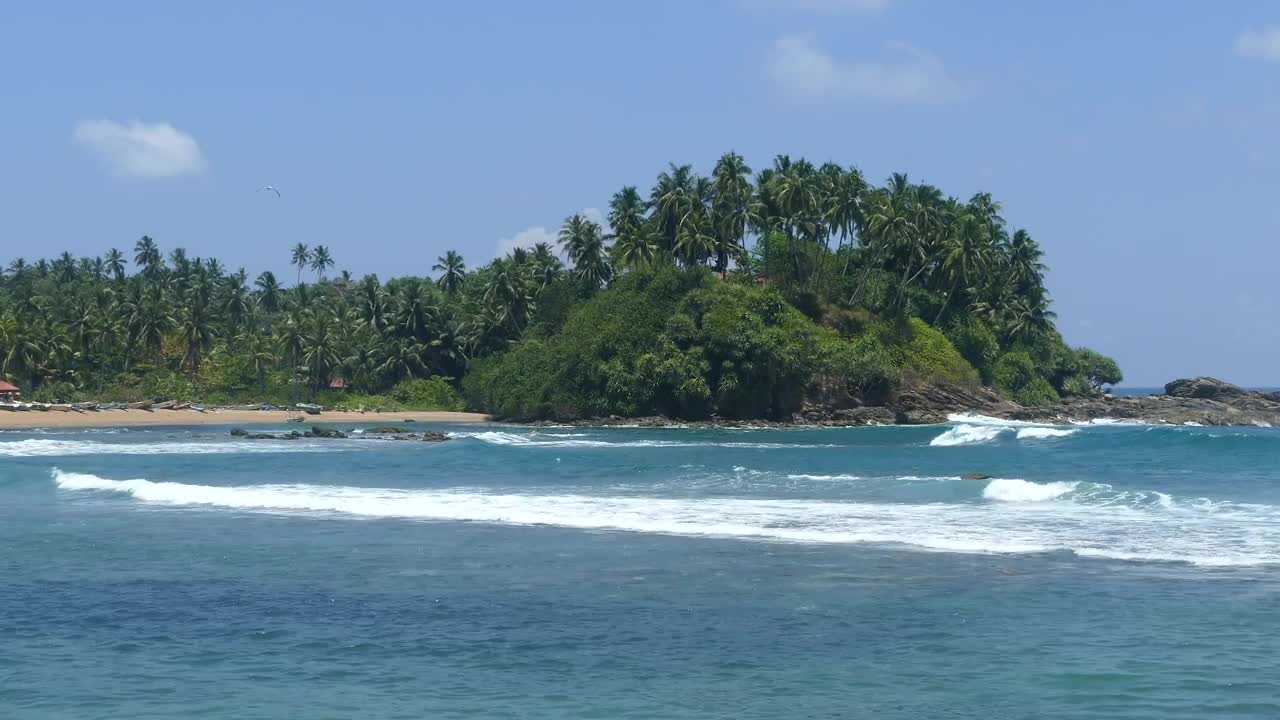 Download   Stock Footage Waves Arriving At A Tropical Beach Live Wallpaper