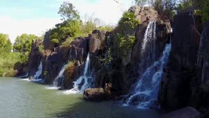 Download   Stock Footage Waterfalls In A Reserve Live Wallpaper