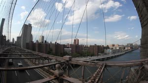 Download   Stock Footage View From Above The Brooklyn Bridge Live Wallpaper
