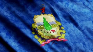 Download   Stock Footage Vermont State Flag D Animation Live Wallpaper