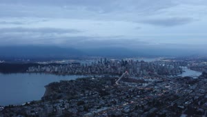 Download   Stock Footage Vancouver City Seen From Above Live Wallpaper