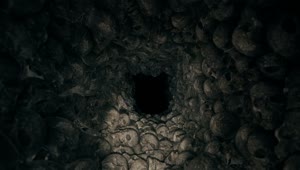 Download   Stock Footage Tunnel Full Of Skulls Live Wallpaper
