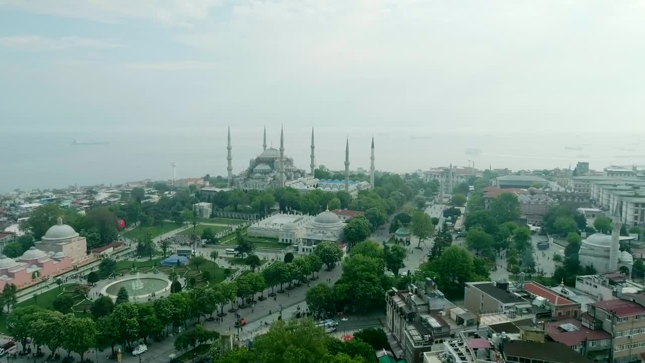 Download   Stock Footage Trees Surrounding A Mosque Live Wallpaper