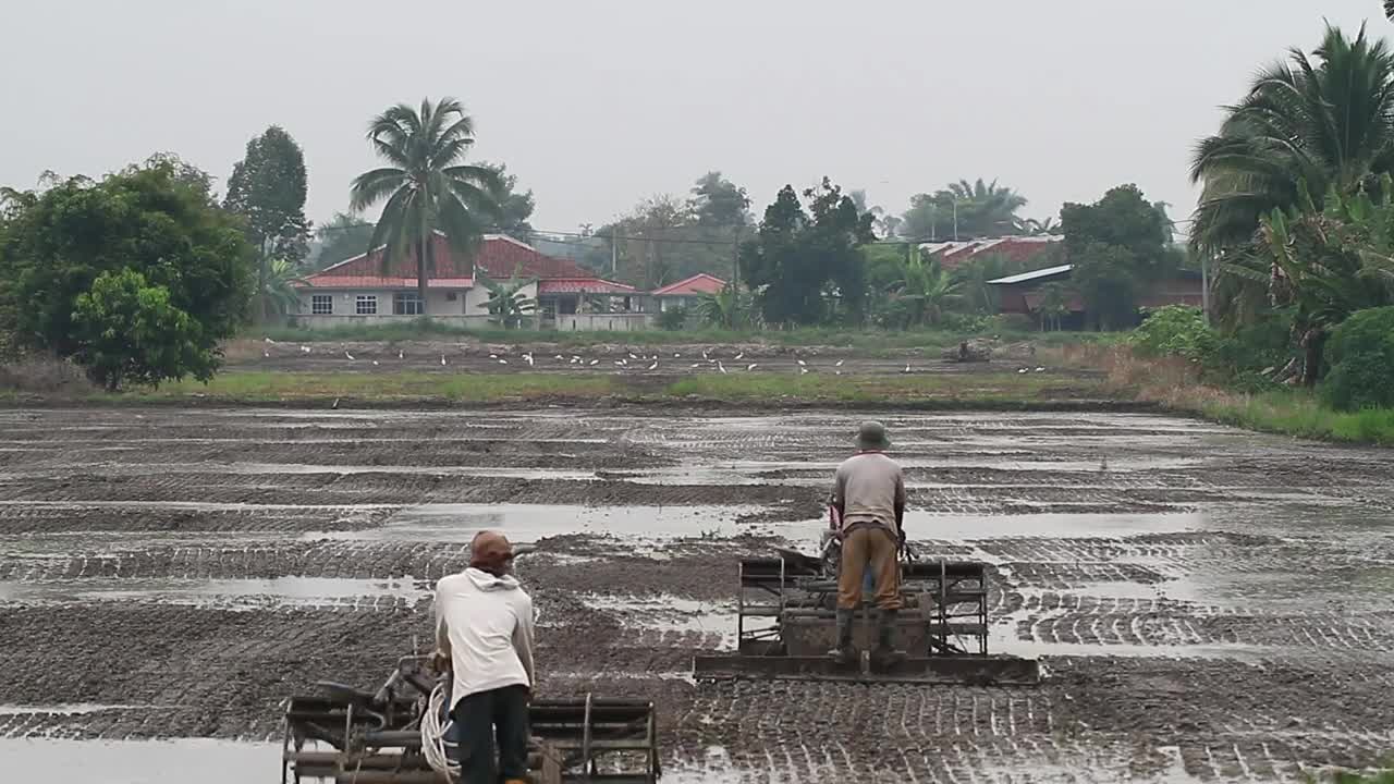 Download Stock Footage Working In A Muddy Field Live Wallpaper Free