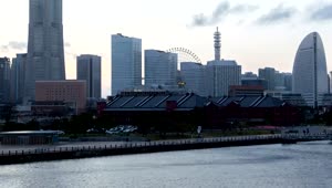 Download Stock Footage Yokohama Skyscrapers Time Lapse Live Wallpaper Free
