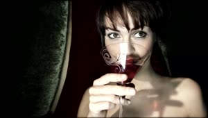 Download Stock Footage Woman Drinking A Cocktail Live Wallpaper Free