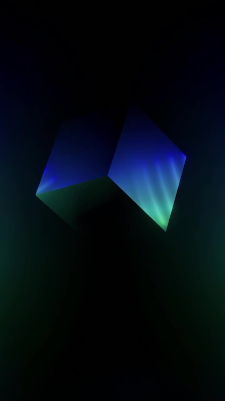 Download Live Phone Cube Neon Lights Wallpaper To iPhone And Android