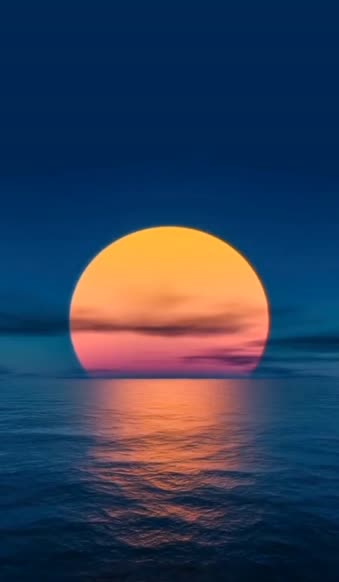 Download Cool Free Sunset Scenery Android iPhone Live Phone Wallpaper