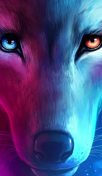 Live Phone Wolf Fantasy Wallpaper To iPhone And Android - DesktopHut
