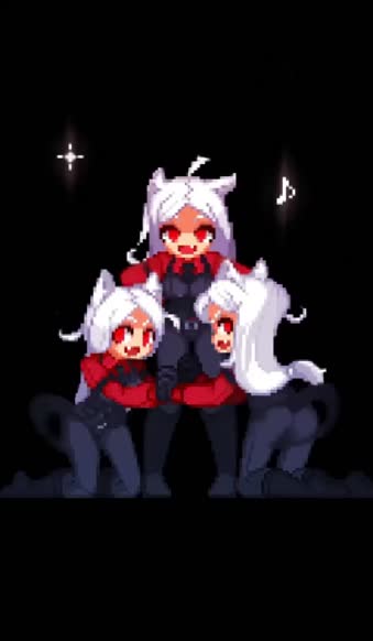 Download Live Phone Cerberus Helltaker Pixel Wallpaper To iPhone And Android