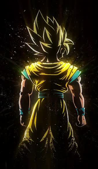 Download iPhone And Android Goku Ssj2 Dragon Ball Z Anime Live Phone Wallpaper