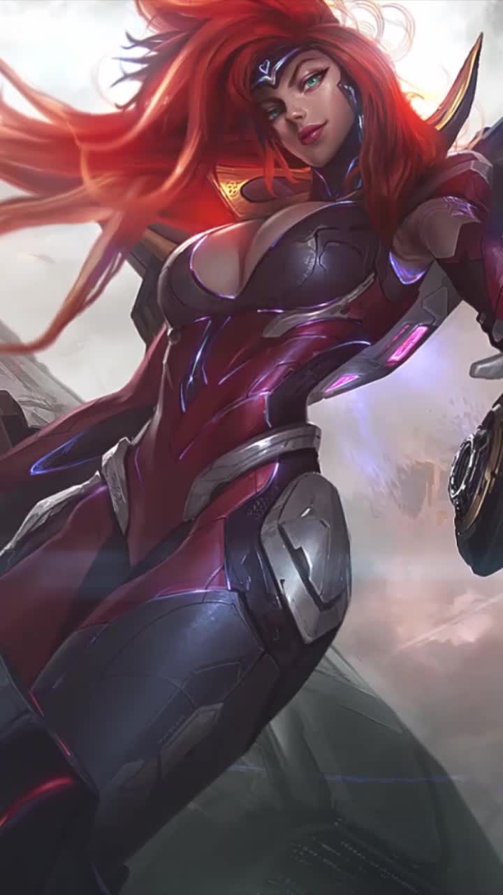 Download iPhone and Android Gun Goddess Miss Fortune League Of Legends Live Phone Wallpaper