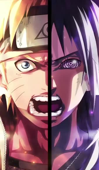 Download Angry Naruto And Sasuke Wallpaper of Anime