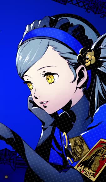 Download iPhone and Android Lavenza Butterfly Persona 5 Royal Live Phone Wallpaper