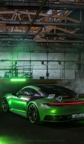 Download Android and iPhone Live Techart Porsche 992 Phone Wallpaper