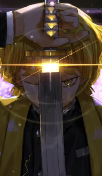 Zenitsu Agatsuma Demon Slayer X Wallpaper of Anime - DesktopHut