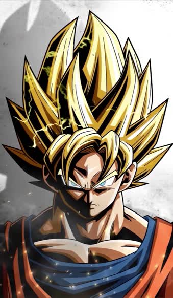 Download iPhone And Android Son Goku Super Saiyan Dragon Ball Z Phone Live Wallpaper