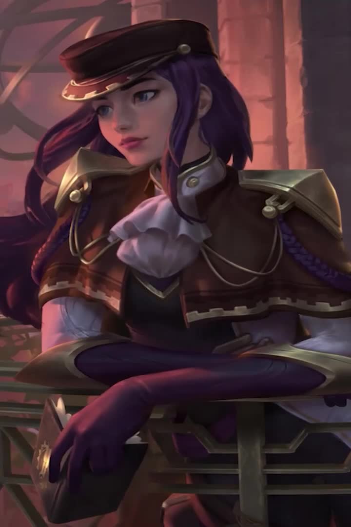 Caitlyn LOL Background Wallpaper 38743 - Baltana