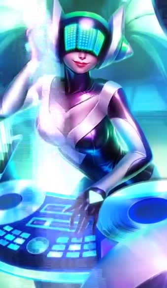 Download Live Cool Dj Sona Kinetic Lol Wallpaper To Iphone And Android