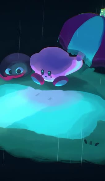 hi — obligatory dark blue-purple Kirby phone wallpaper