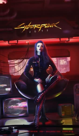 Cyberpunk Girl Live Wallpaper 