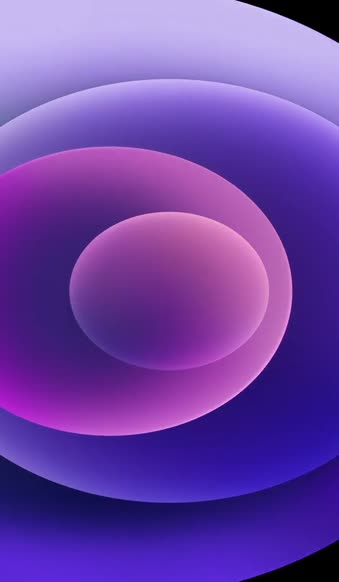 Download Orbs Purple Light iPhone 12 Live Wallpaper