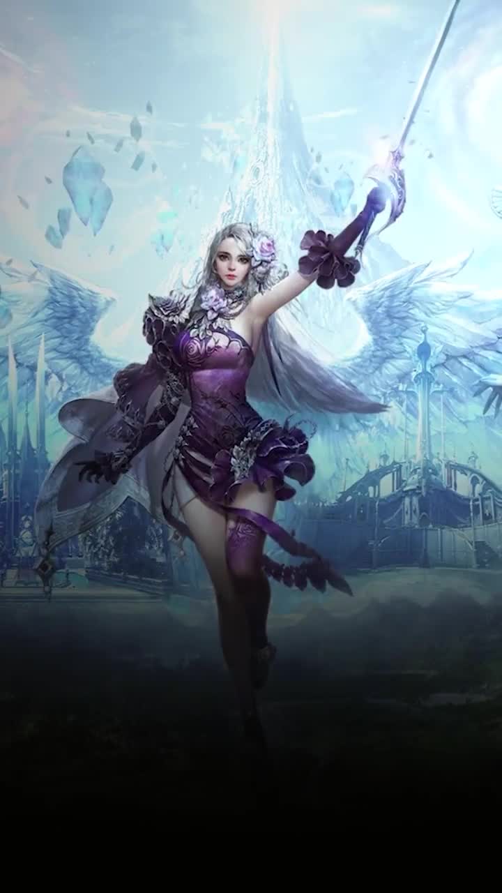 Download Android  iOS iphone Mobile Aion Hero Girl Free Live Wallpaper