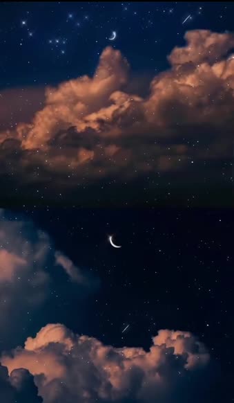 Download Calm Magical Night Sky Live Phone Wallpaper