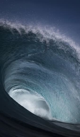 Download Live Cool Huge Wave 1 Wallpaper To Iphone And Android