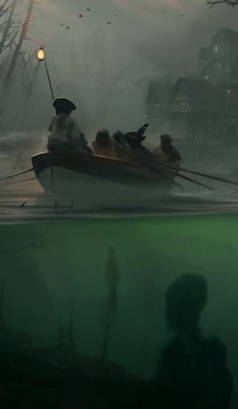Download iPhone  Android Pirates On A Boat Fantasy Phone Live Wallpaper