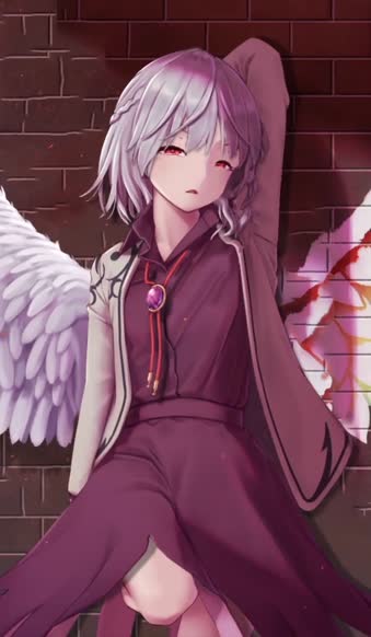 Download iPhone  Android Kishin Sagume Touhou Project Phone Live Wallpaper