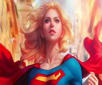 Download Superwoman Lively Wallpaper