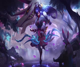 Spirit Blossom Kindred League Of Legends Live Wallpaper - WallpaperWaifu