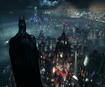 Live wallpaper Batman Arkham knight / download to desktop