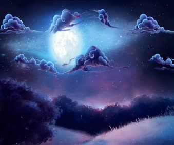Download cloudy night sky live wallpaper free
