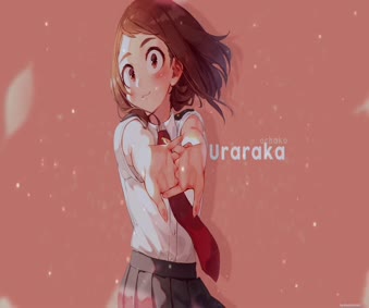 Download uraraka my hero academia anime live wallpaper