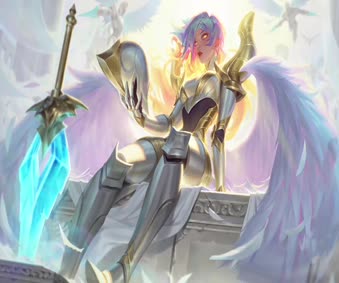 Download 2K Kayle Angel Warrior Fantasy Lol Live Wallpaper