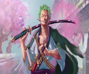 2K Roronoa Zoro Swords One Piece Zoro Live Wallpaper - DesktopHut