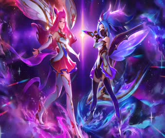 Download 2K Star Guardian Kaisa Akali Lol Live Wallpaper