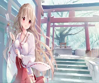 Download Miko Snow Live Wallpaper