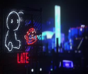 Download Late Night Neon Live Wallpaper