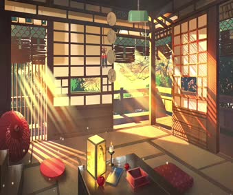 Indoor Sunset Live Wallpaper - DesktopHut