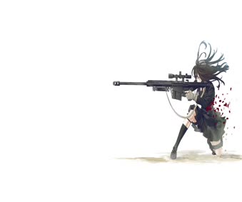 Download Sniper Girl Live Wallpaper