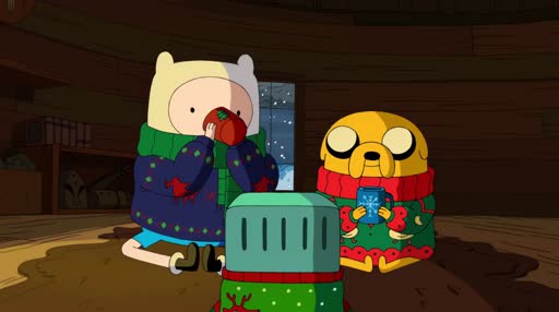 Download Adventure Time Christmas 4K Live Wallpaper