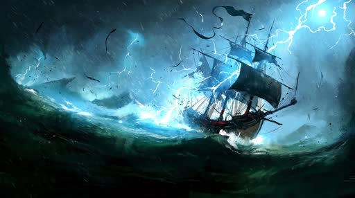 Download pirate ship 4k live wallpaper