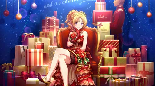 Download Tsukasa Kiryu Christmas Lively Wallpaper