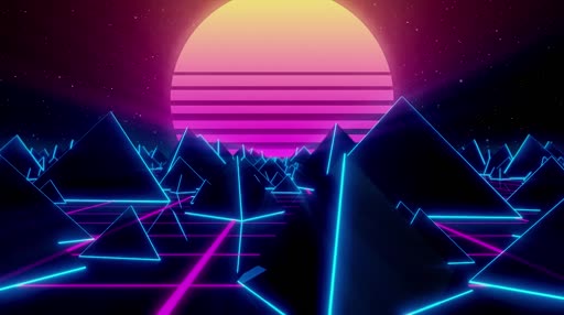 Synthwave 80S - DesktopHut