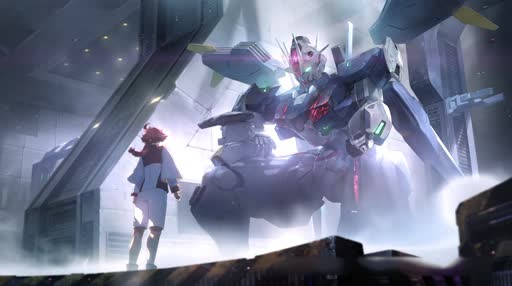 Gundam Gundam Aerial mechs anime Mobile Suit Gundam THE WITCH FROM  MERCURY  3452x1570 Wallpaper  wallhavencc