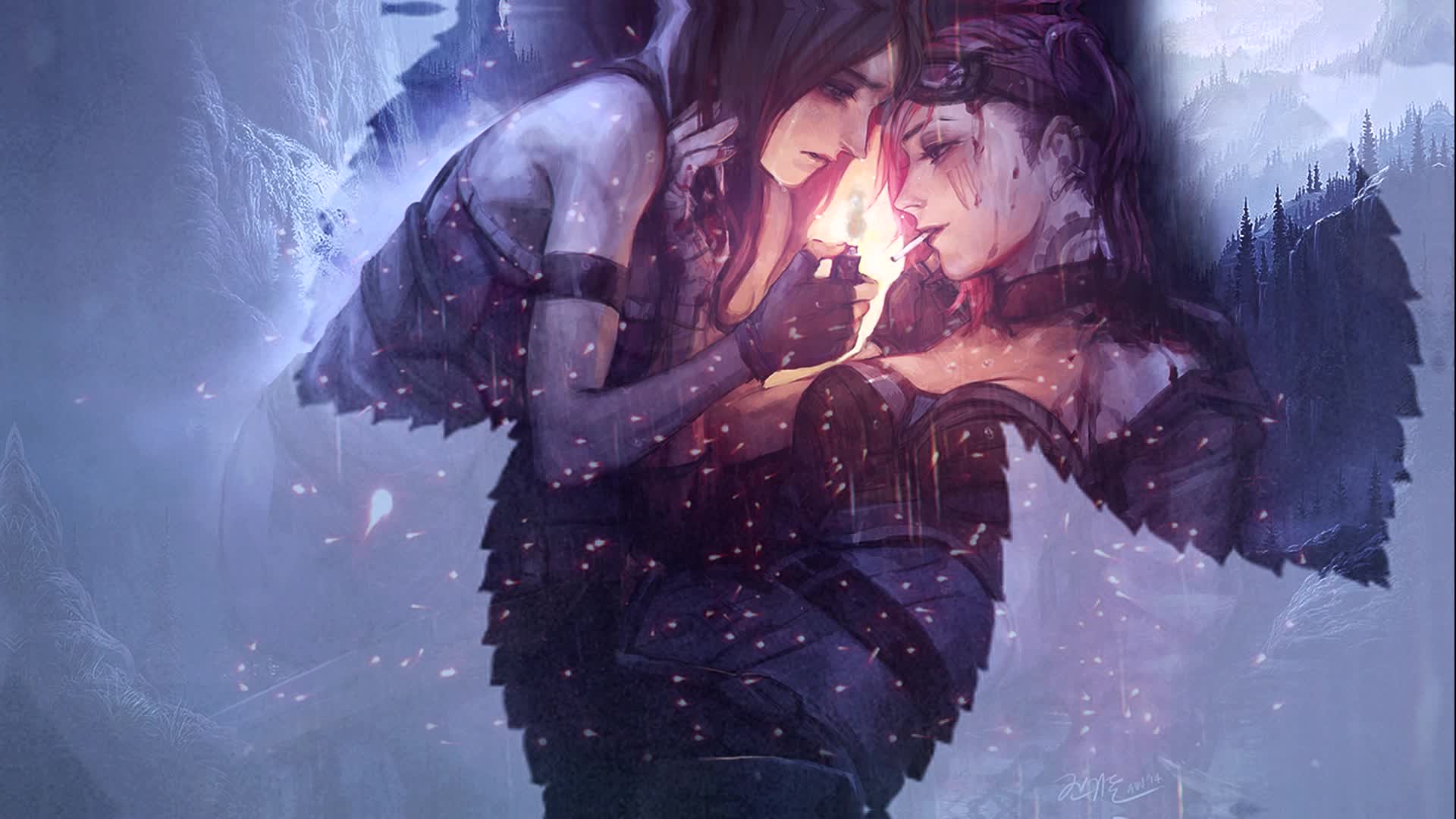 Download Vi and Caitlyn